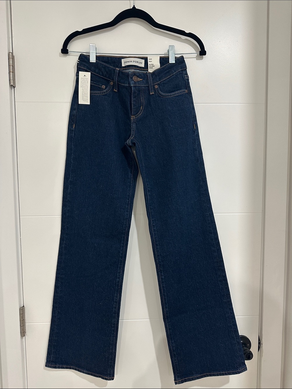 Denim Forum PAM super lo wide No stress Dark Blue Jeans